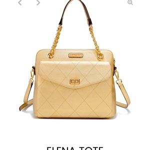 NL Gold Shoulder Bag